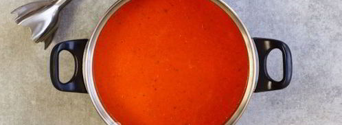 суп-пюре из печеного перца. Шаг 10