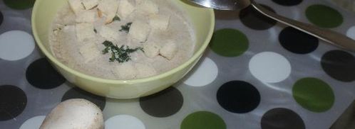 суп-пюре из шампиньонов. Шаг 5