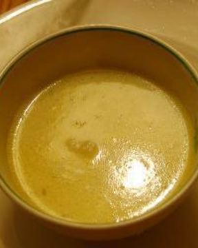 Суп пюре из топинамбура и картофеля
