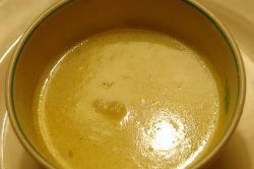 Рецепт супа пюре из топинамбура и картофеля