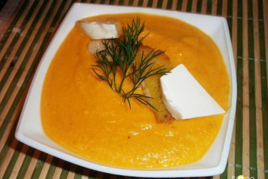 Рецепт супа-пюре из тыквы