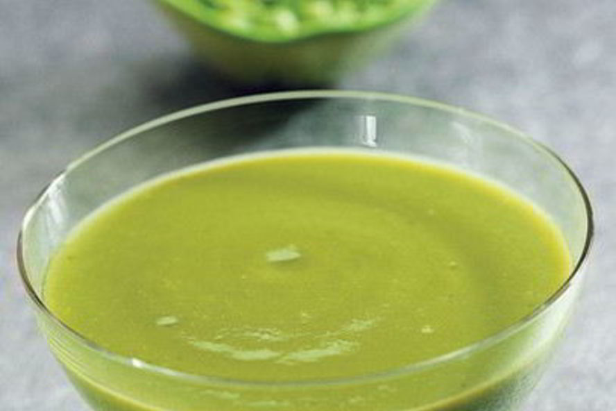 Рецепт супа-пюре из зеленого горошка