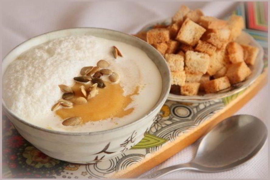 Рецепт супа-пюре капучино