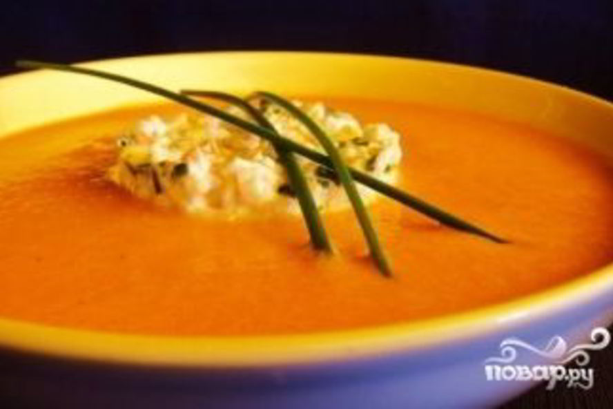 Рецепт супа-пюре со сладким перцем