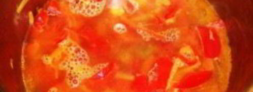 суп-пюре со сладким перцем. Шаг 4