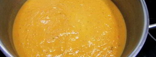 суп-пюре тыквенный. Шаг 4