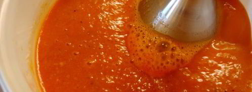 томатный суп-пюре с макарошками. Шаг 5