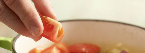 томатный суп-пюре. Шаг 4