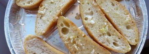 тыквенный суп-пюре с чесночными гренками. Шаг 8