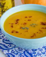 Тыквенный суп-пюре с паприкой и тимьяном