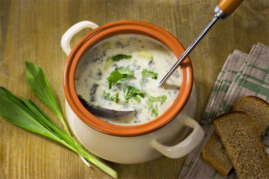 Рецепт супа с черемшой