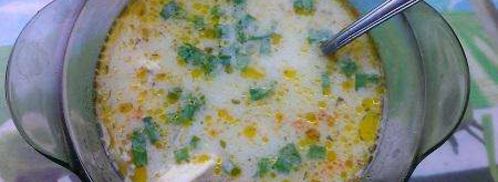 суп с плавленым сыром. Шаг 12