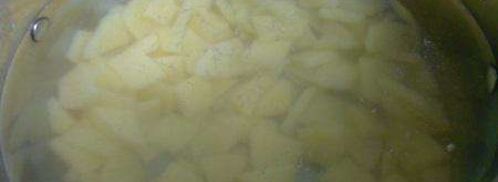 суп с плавленым сыром. Шаг 3