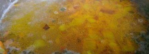 суп с плавленым сыром. Шаг 9