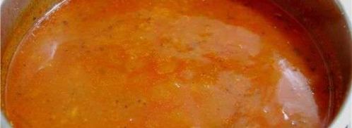 суп томатный с рисом и мидиями. Шаг 38