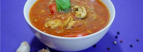 суп томатный с рисом и мидиями. Шаг 46