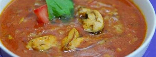 суп томатный с рисом и мидиями. Шаг 47