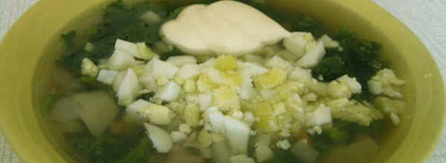 суп весенний с крапивой. Шаг 19