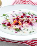 Свекольник на кефире