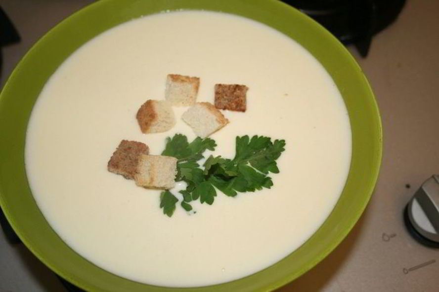 Рецепт любимого сырного супчика