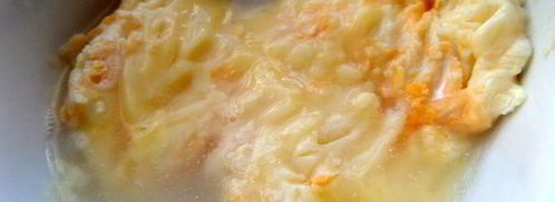 сырно-макаронный суп и чипсы из лаваша. Шаг 9