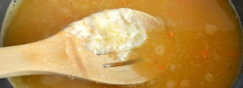 сырный крем-суп с грудинкой. Шаг 8