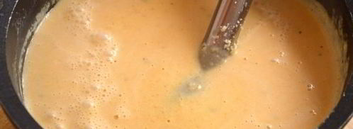 сырный крем-суп с тыквой. Шаг 6