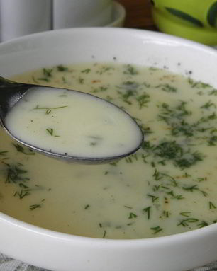 Сырный суп из плавленых сырков