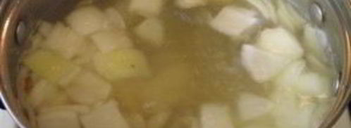 сырный суп из плавленых сырков. Шаг 5