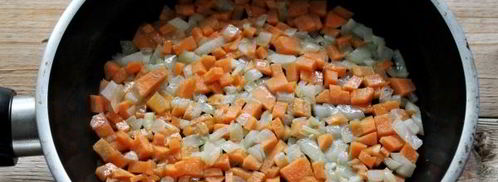 сырный суп по-французски с курицей. Шаг 6