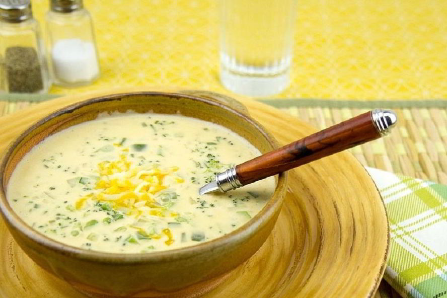 Рецепт сырного супа-пюре с курицей