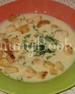 Сырный суп-пюре