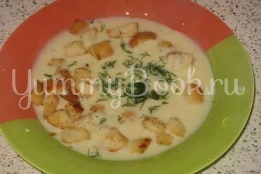 Рецепт сырного супа-пюре