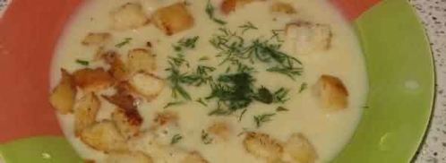 сырный суп-пюре. Шаг 19