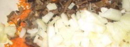 сырный суп с белыми грибами. Шаг 3