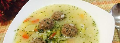 сырный суп с фрикадельками. Шаг 15