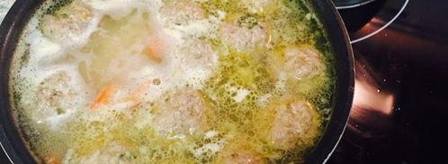 сырный суп с фрикадельками. Шаг 9