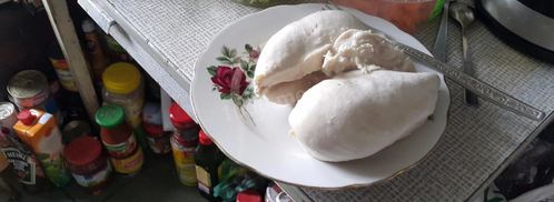 сырный суп с капустой курицей и плавленным сыром. Шаг 6