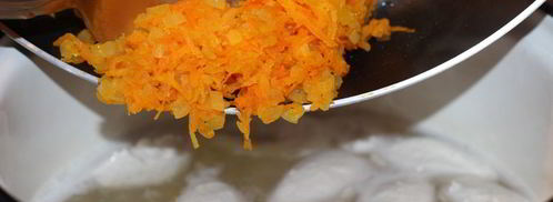 сырный суп с кнелями. Шаг 9