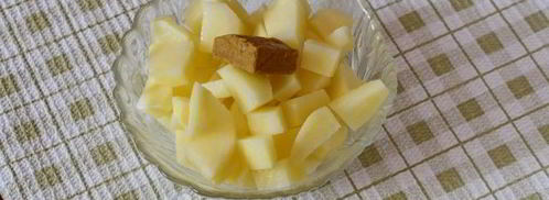 сырный суп с копченой курицей. Шаг 3