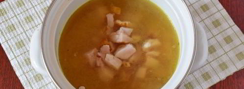 сырный суп с копченой курицей. Шаг 7