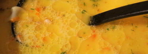 сырный суп с лапшой. Шаг 5