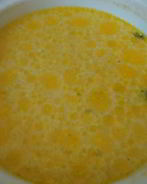 Сырный суп с вешенками