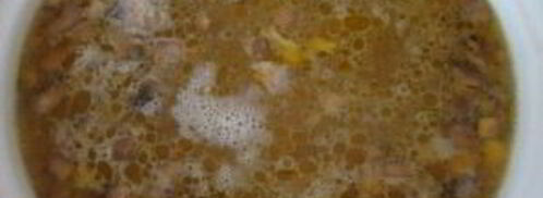 сырный суп с вешенками. Шаг 3