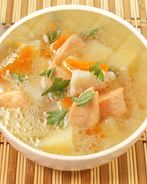 Ароматная уха из ряпушки