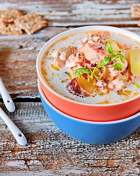 Лохикейто — сливочная уха из Финляндии