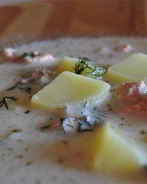 Уха из форели по-фински