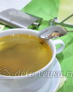 Уха из хребтов семги