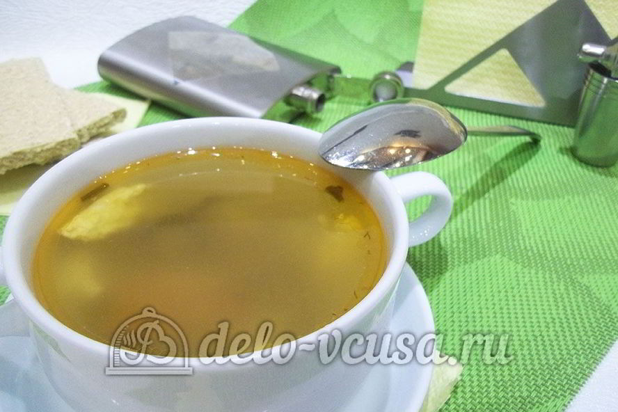 Рецепт ухи из хребтов семги