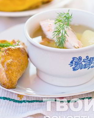 Уха из красной рыбы